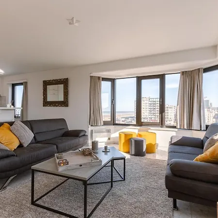 Huswell - Spacious & Modern Sea View With Garage Apartament Ostenda